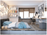 Downtown Seattle Minimalist Room Сиэтл