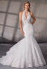 Elegant New Mermaid Lace Wedding Dress. Size 8 with Veil Сан-Диего